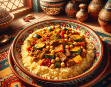 Descubre la receta auténtica de couscous Royal de Túnez: un viaje culinario que no te puedes perder