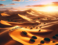 Descubre la belleza natural de las dunas de Douz: ¡Un paraíso del desierto por explorar!