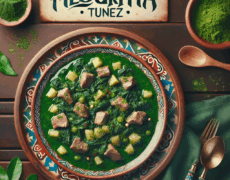 Descubre la auténtica receta de Mloukhiya Tunecina: ¡un viaje culinario a Túnez en tu plato!