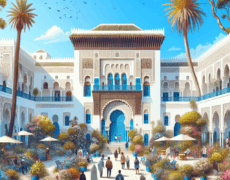 Descubre el encanto del Palacio Dar Nejma Ezzahra en Sidi Bou Said: Un oasis de belleza e historia