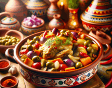Delicioso Tajine de Pollo Tunez: Descubre cómo preparar esta exquisita receta tradicional